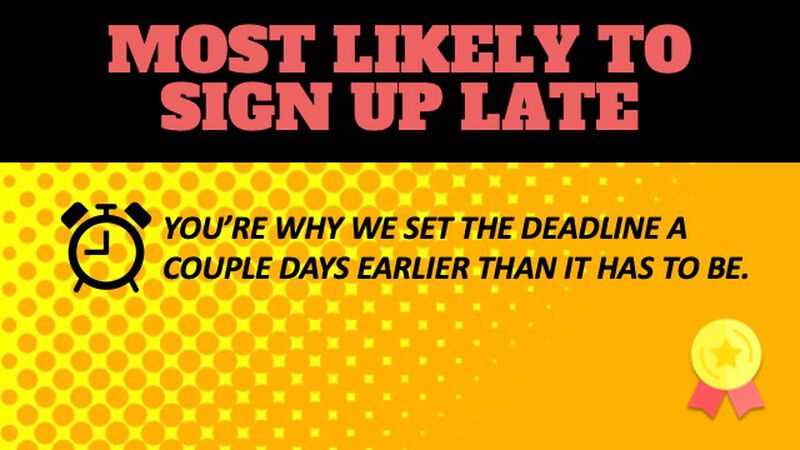 Youth Group Superlatives and Certificates